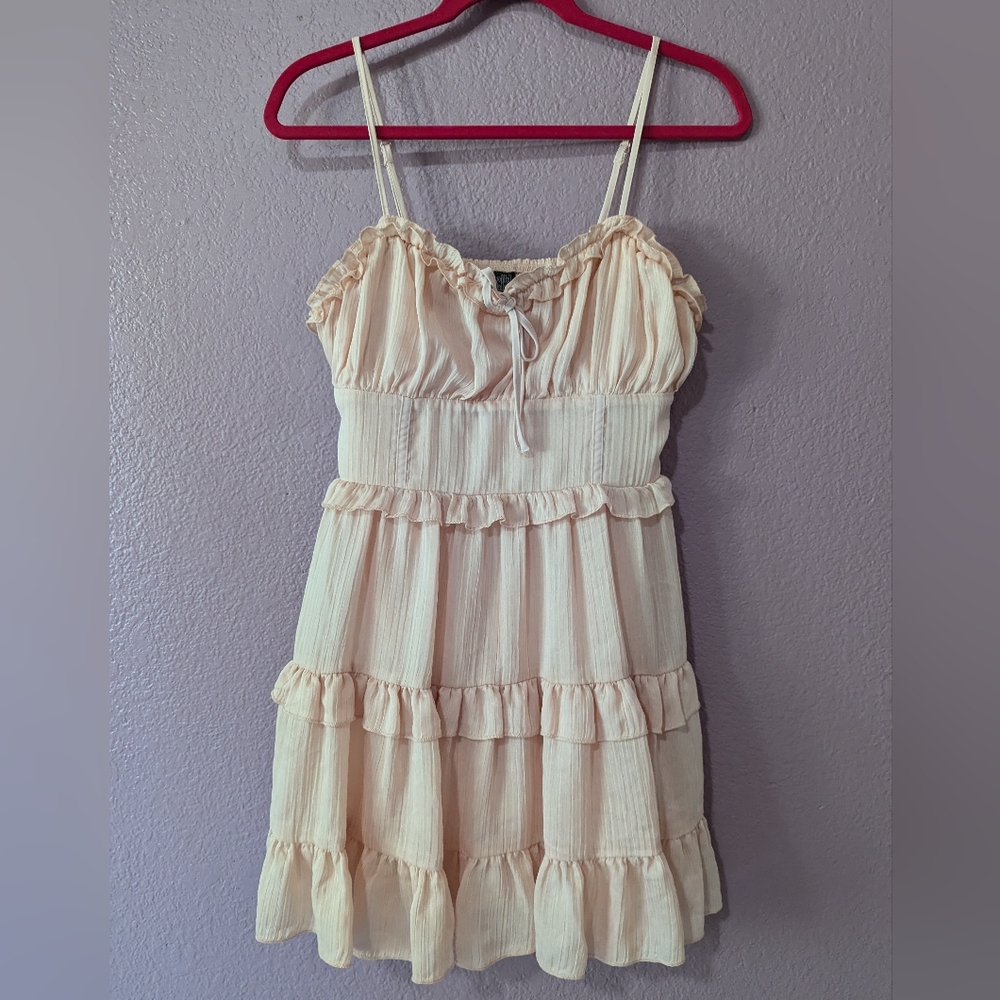Wild Fable Pink Ruffle Dress